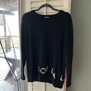 Kate Spade Oh La La La cashmere and cotton sweater